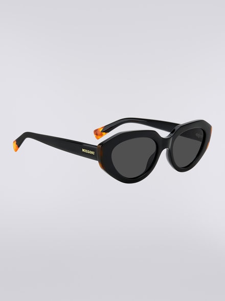 Missoni Seasonal Acetate Sunglasses, Black    - LS23S00RBV008BS91HC