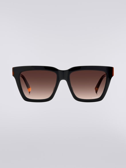 Missoni Seasonal Acetate Sunglasses, Black    - LS23S00SBV008BS91HC