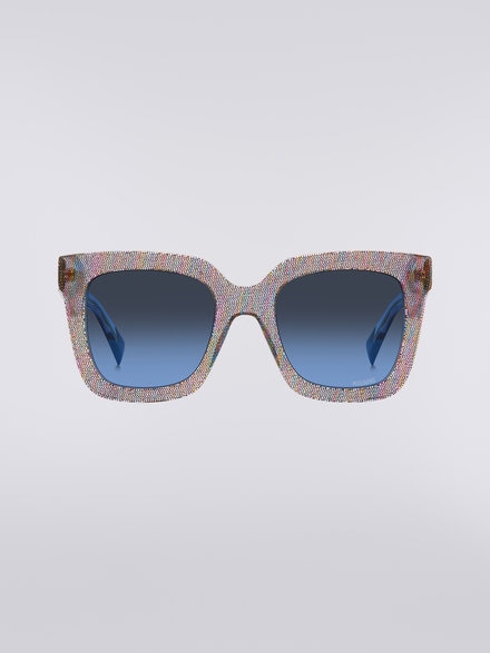 Lunettes de soleil Missoni Dna en acétate, Multicolore  - LS23S00VBV008BSM8OE