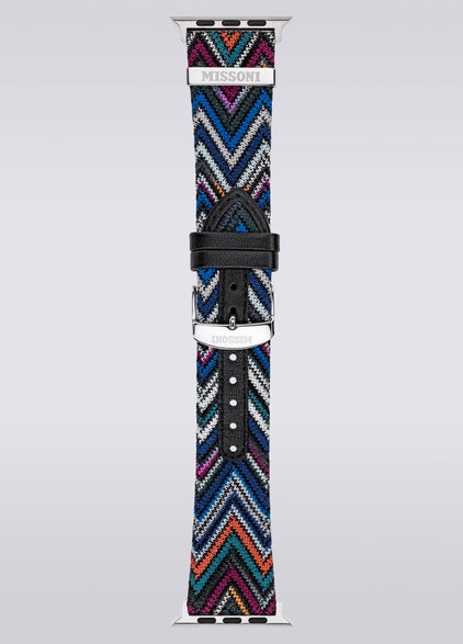 Missoni Fabric 24 mmBracelet compatible Apple Watch, Multicolore  - LS23W007BV00ERSM9B3