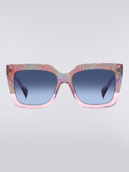 Squared sunglasses , Multicoloured  - LS23W00FBV008BSM8OE