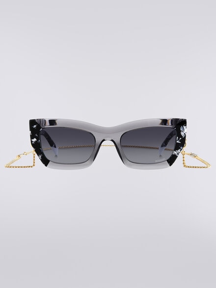 Cat eye sunglasses, Multicoloured  - LS23W00GBV008BS91K6