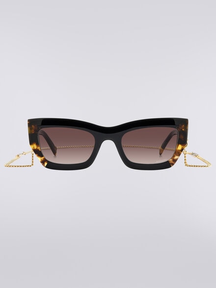 Cat-Eye-Sonnenbrille, Mehrfarbig  - LS23W00GBV008BSM8FR