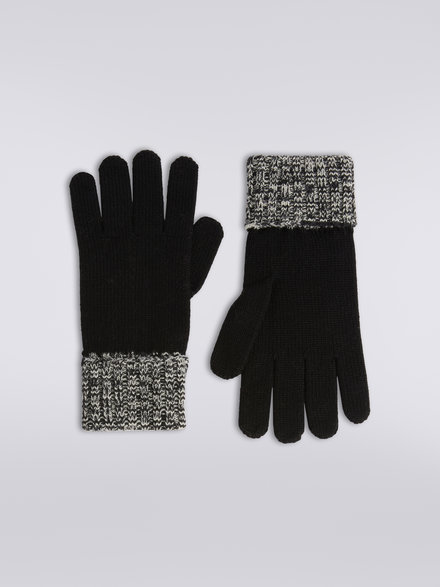 Wool knit gloves  , Multicoloured  - LS23WS1CBV00EMSM67S