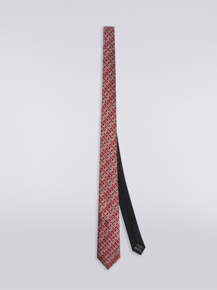 Cravatta in seta, Multicolore  - LS23WS1PBV00EMSM67U