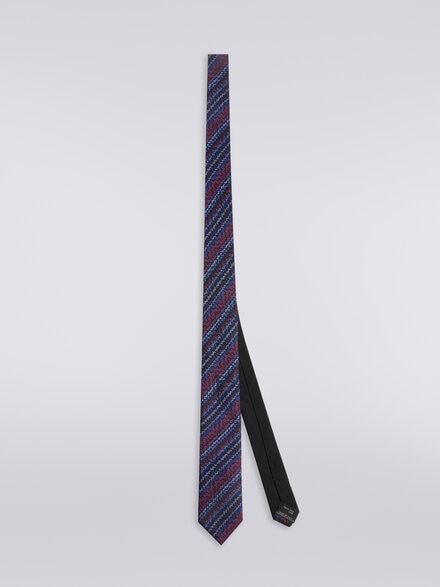 Silk tie, Multicoloured  - LS23WS1QBV00EMSM67U