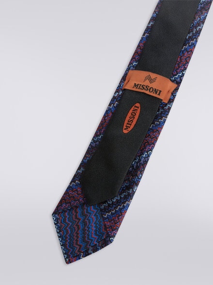 Silk tie, Multicoloured  - LS23WS1QBV00EMSM67U