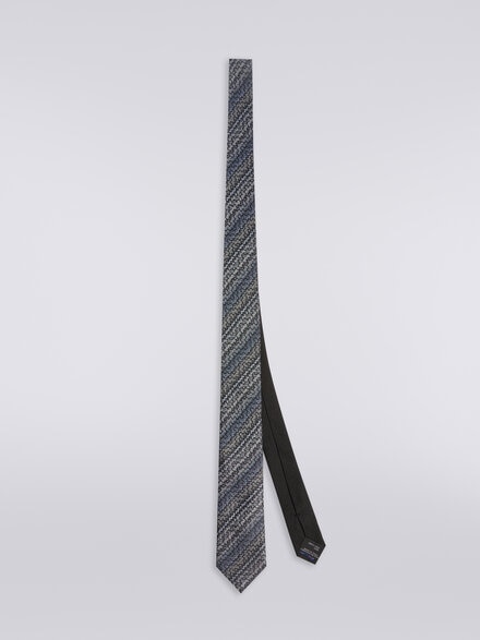 Cravatta in seta, Multicolor  - LS23WS1QBV00EMSM67V