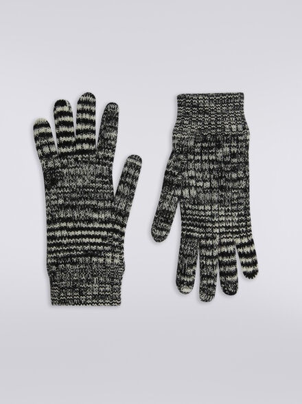 Slub wool knit gloves, Multicoloured  - LS23WS2BBV00ENSM67U