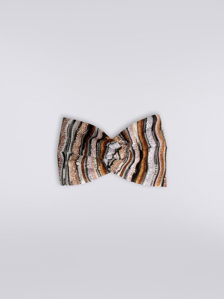 Haarband aus Lamé-Viskosemischgewebe mit Pailletten, Mehrfarbig  - LS23WS31BV00ENSM67R