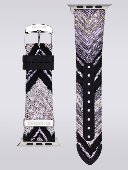 Bracelet Apple Watch© en tissu Missoni, Multicolore  - LS24S000BV00GGSM9J4