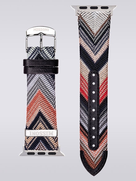 Missoni fabric Apple strap, Multicoloured  - LS24S001BV00GGSM9J5