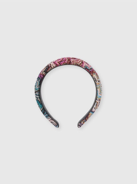 Zig zag headband, Multicoloured  - LS24WS0MBV00GMSM67U