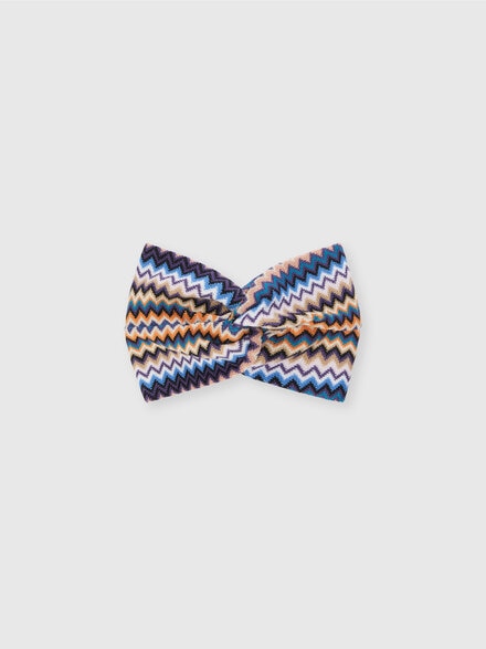 Zig zag wool headband, Multicoloured  - LS24WS0XBV00GMSM67U