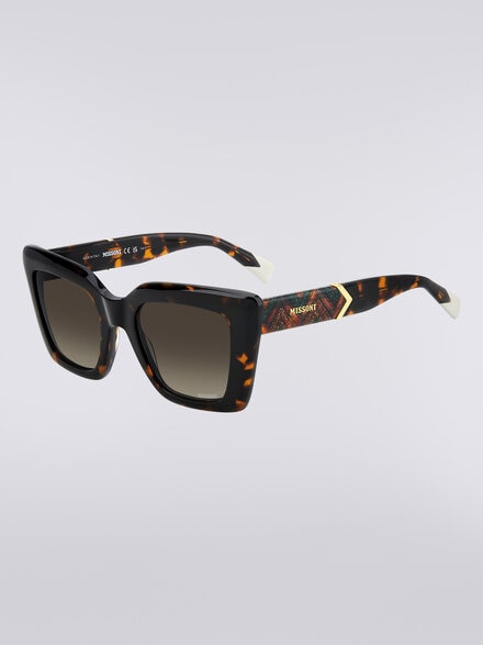 Missoni DNA cat eye acetate sunglasses, Multicoloured  - LS25S000BV008BS01AM