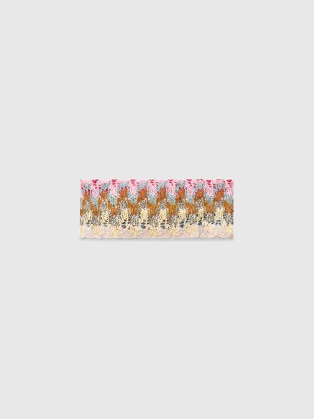 Viscose and Lamé Hairband, Multicoloured  - LS25SS0YBV00HLSM67U