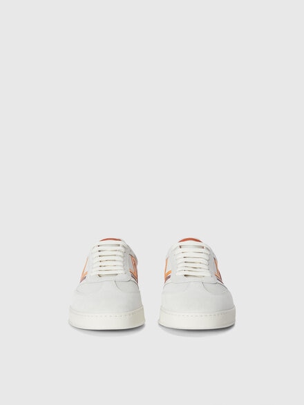 Sneakers with raised zig zag, White & Grey - LS25SY0SBV00HPS01IC