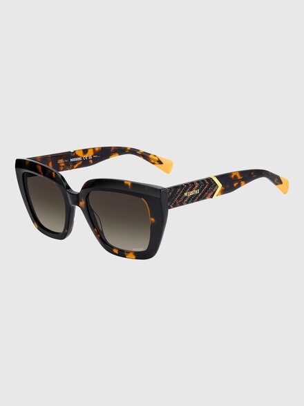 Missoni DNA squared acetate sunglasses, Multicoloured  - LS25W005BV008BS01AM
