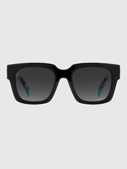 Missoni Seasonal squared acetate sunglasses, Multicoloured  - LS25W006BV008BS505U