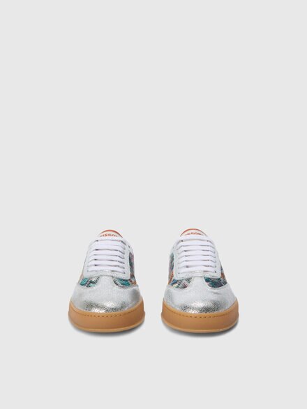 Sneakers with chevron pattern, Multicoloured  - LS25WY0ABV00INSM9X4