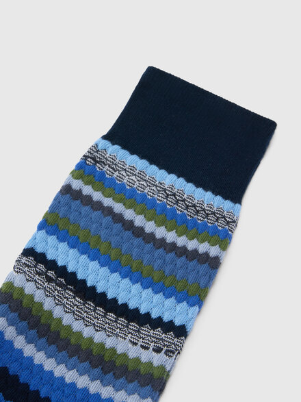 Calzini media lunghezza con motivo waffle, Multicolore  - LS26SS38BV00J2SM67U