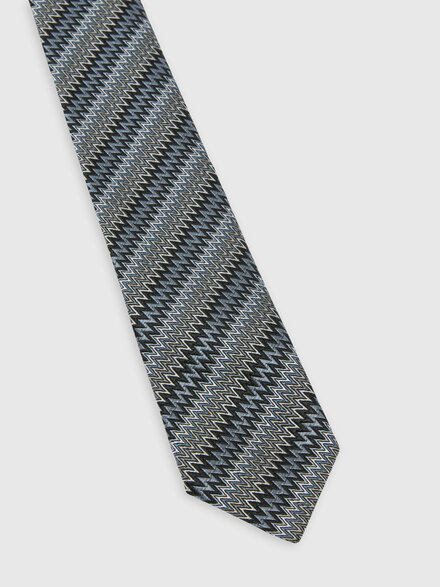100% silk tie, Multicoloured  - LS26SS3RBV00J2SM67R