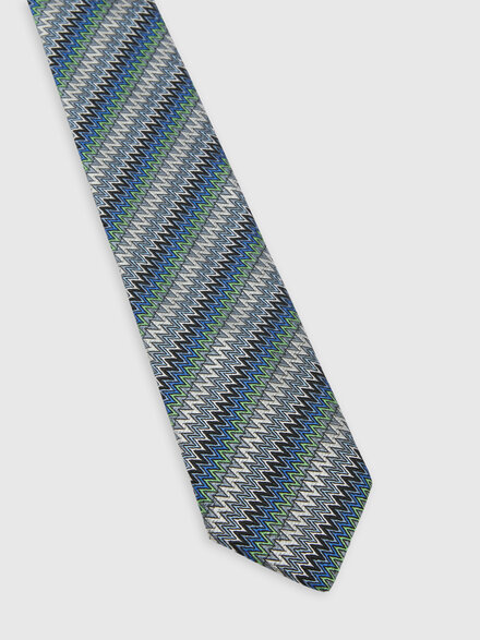 100% silk tie, Multicoloured  - LS26SS3RBV00J2SM67S