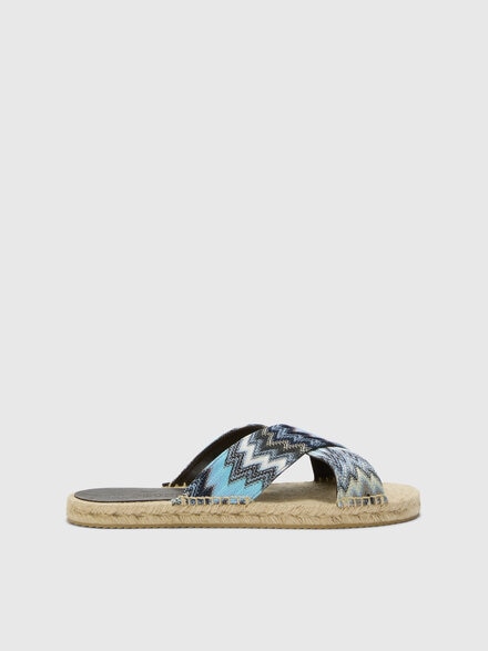 Men&rsquo;s sandals, Blue & Grey - LS26SY0JBV00J3S72PZ