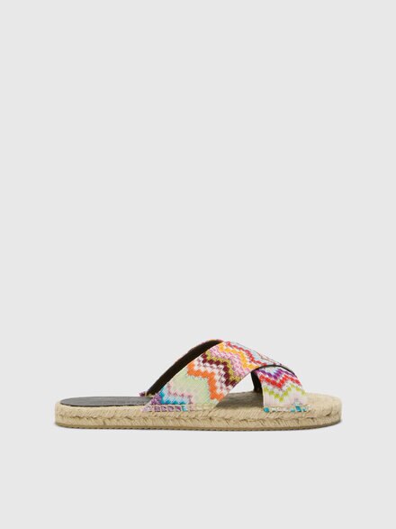 Women&rsquo;s espadrilles, Multicoloured  - LS26SY0PBV00J6SM9H9