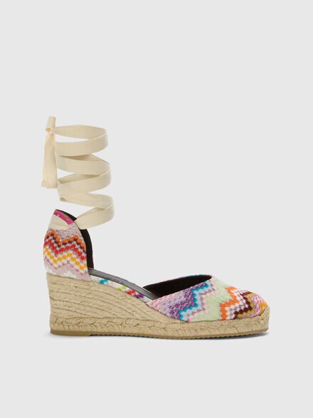 Women&rsquo;s espadrilles, Multicoloured  - LS26SY0QBV00J6SM9H9