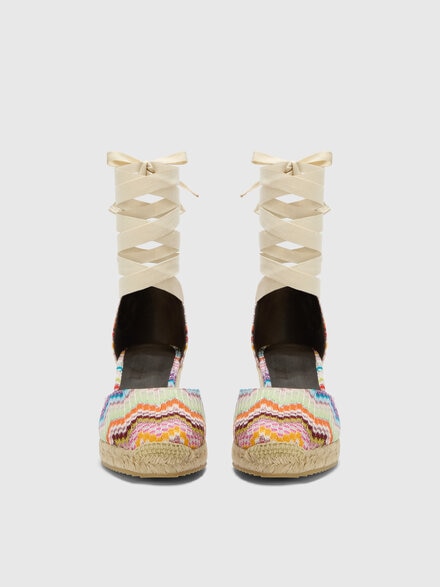 Women&rsquo;s espadrilles, Multicoloured  - LS26SY0QBV00J6SM9H9