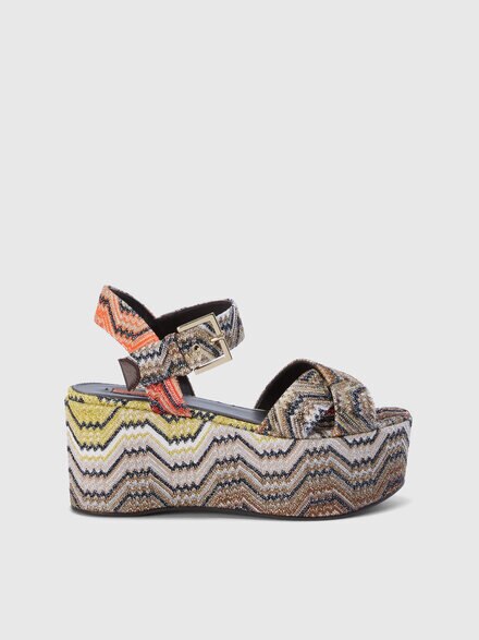 Women&rsquo;s sandals, Multicoloured  - LS26SY1EBV00JGSMSQD