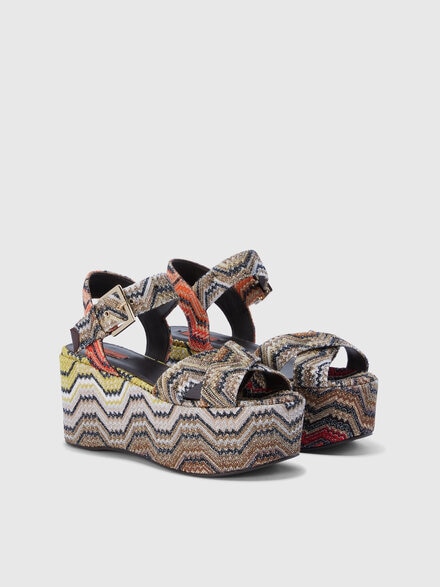 Women&rsquo;s sandals, Multicoloured  - LS26SY1EBV00JGSMSQD