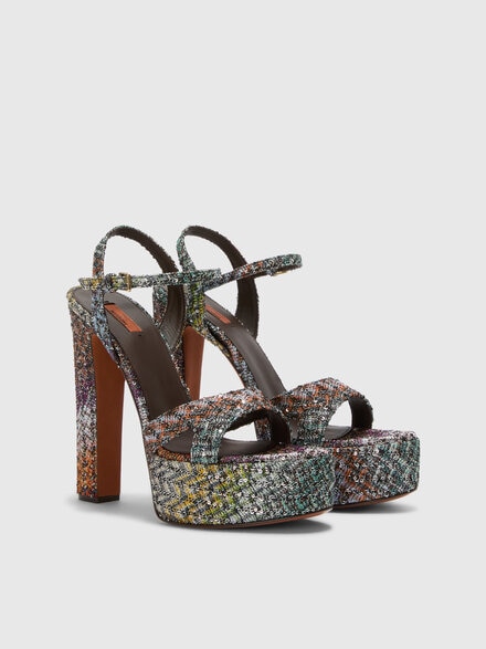 Sandales pour femme, Multicolore  - LS26SY1GBV00JGSMSOV
