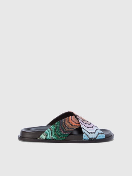 Women&rsquo;s sandals, Multicoloured  - LS26SY1IBV00JGSMSQE