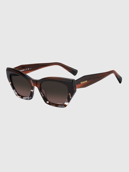 Missoni Seasonal rectangular acetate sunglasses, Multicoloured  - LS26W001BV008BS80GB