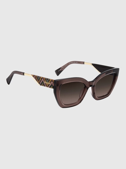 Missoni DNA squared acetate sunglasses, Multicoloured  - LS26W003BV008BS80GA