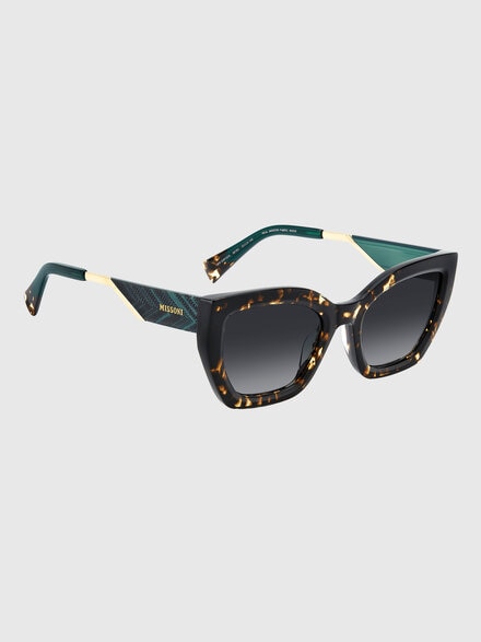 Missoni DNA squared acetate sunglasses, Multicoloured  - LS26W003BV008BS90KZ