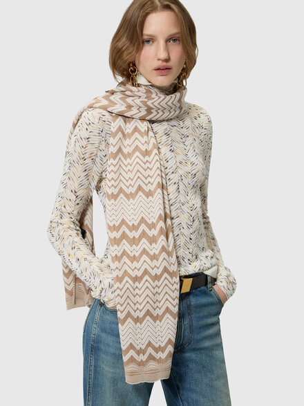 高級素材のレディースマフラー、スカーフ、ストール | Missoni