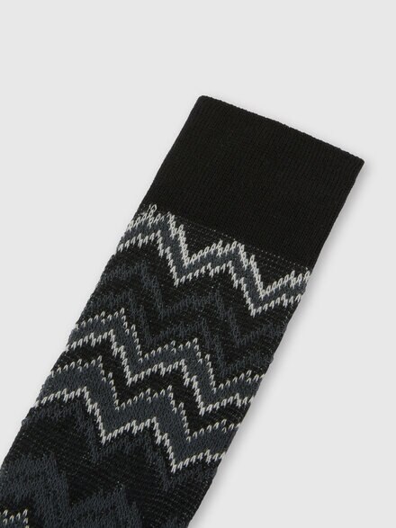 Mountain motif ankle socks, Multicoloured  - LS26WS6VBV00JNSM67V