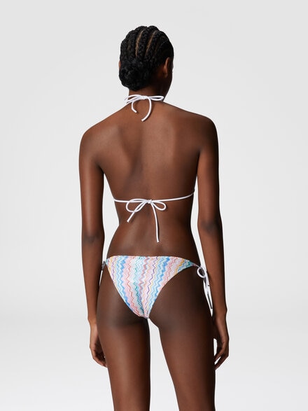 Classic bikini with zig zag pattern, Multicoloured  - MC22SP00BR0130SM9QJ
