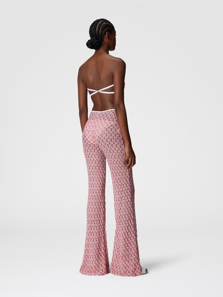 Low-rise lace pants, Red  - MC25SI00BR012TS416Y