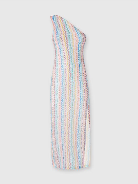 Copricostume monospalla lungo, Multicolore  - MC25SQ04BR0130SM9QJ
