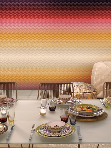 Zig Zag Wallpaper 6,60x1 mt, Multicoloured  - MD000043BV009TSM74A