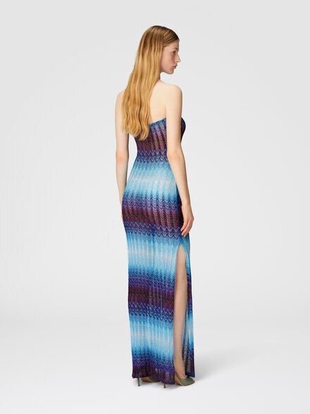 Long cover-up without straps, Blue - MS25SQ1QBR012US6152