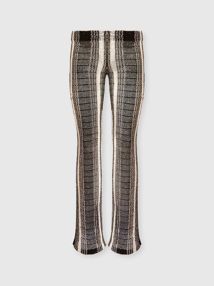 Long mesh trousers, Black & White - MS26SI06BV00J7S91SR