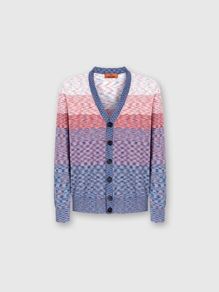 極美品 ミッソーニ テーラードジャケット総柄 カーディガン 大きいサイズ 2XL 極美品 ミッソーニ テーラードジャケット総柄 カーディガン