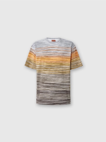 Slub cotton jersey T-shirt, Multicoloured  - US24WL0ABJ00E5SM9DC