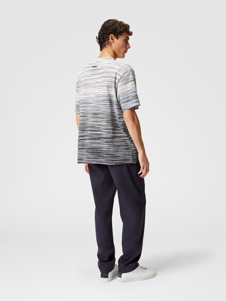 Slub cotton jersey T-shirt, Multicoloured  - US24WL0ABJ00E5SM9DE