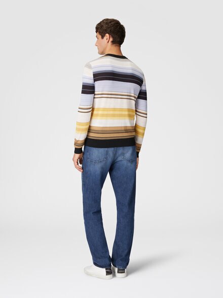 Wool turtleneck sweater, Multicoloured  - US24WN0NBK039TSM9H4